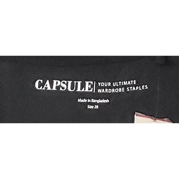 CAPSULE WOMENS BLACK CARDIGAN SIZE 28 NWT - Picture 4 of 7